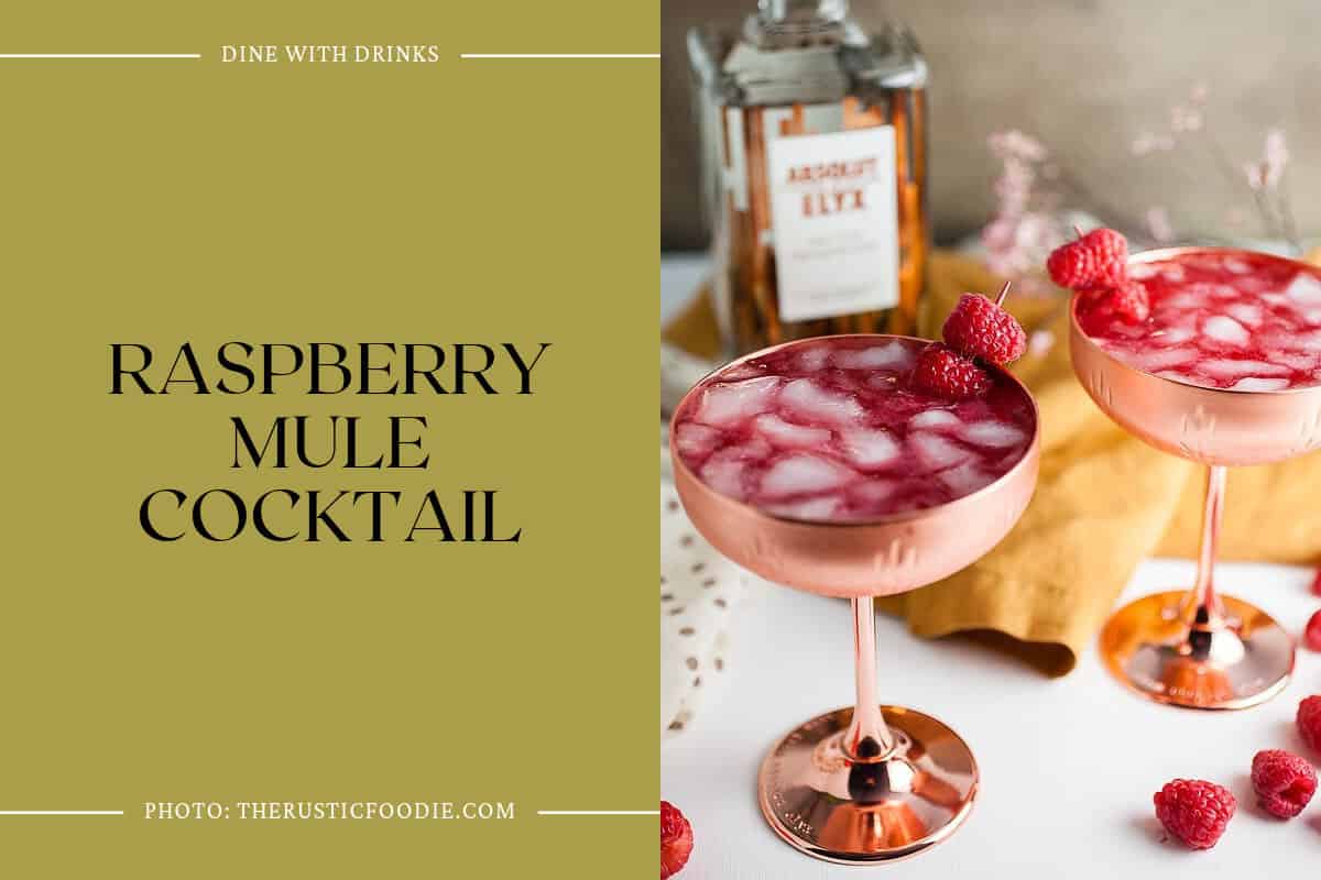 Raspberry Mule Cocktail