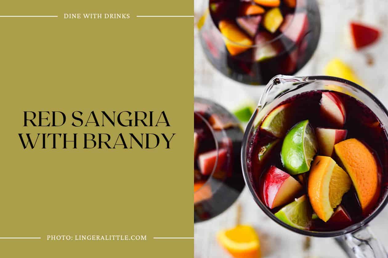 Red Sangria With Brandy