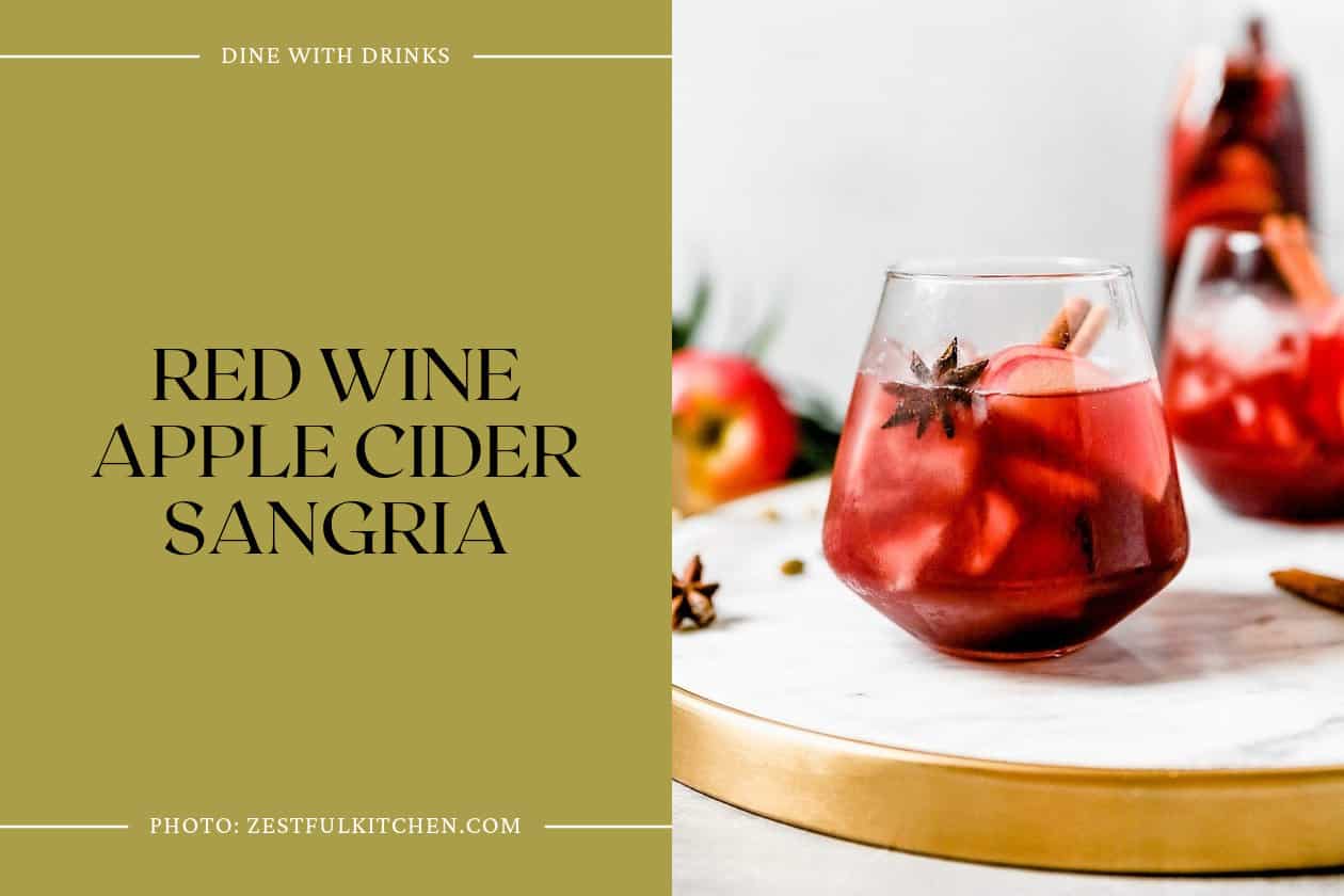 Red Wine Apple Cider Sangria