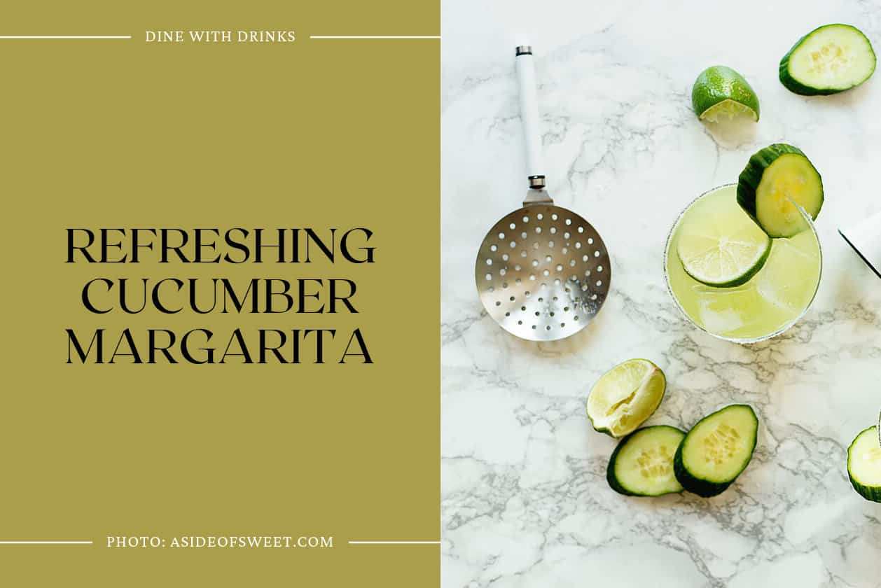 Refreshing Cucumber Margarita