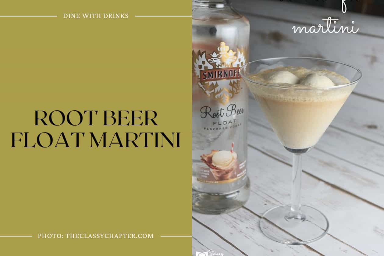 Root Beer Float Martini