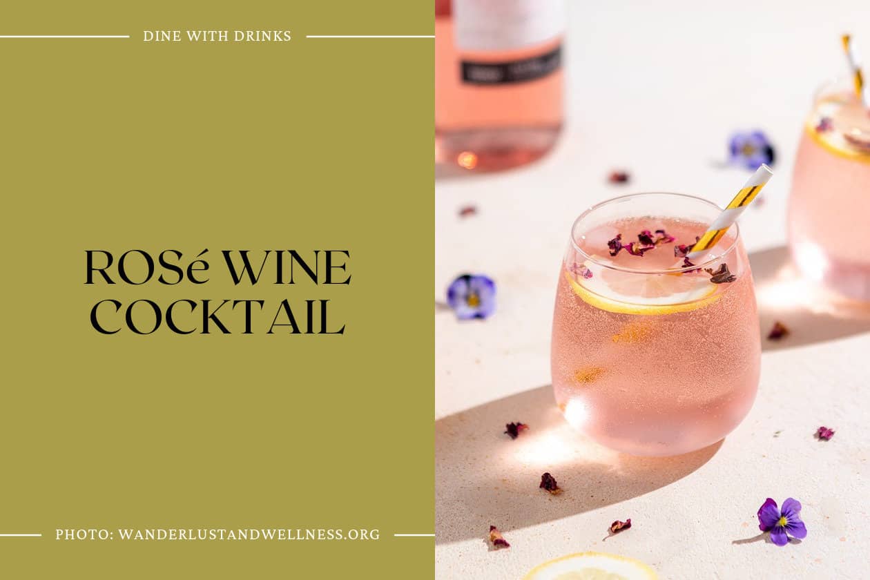 Rosé Wine Cocktail