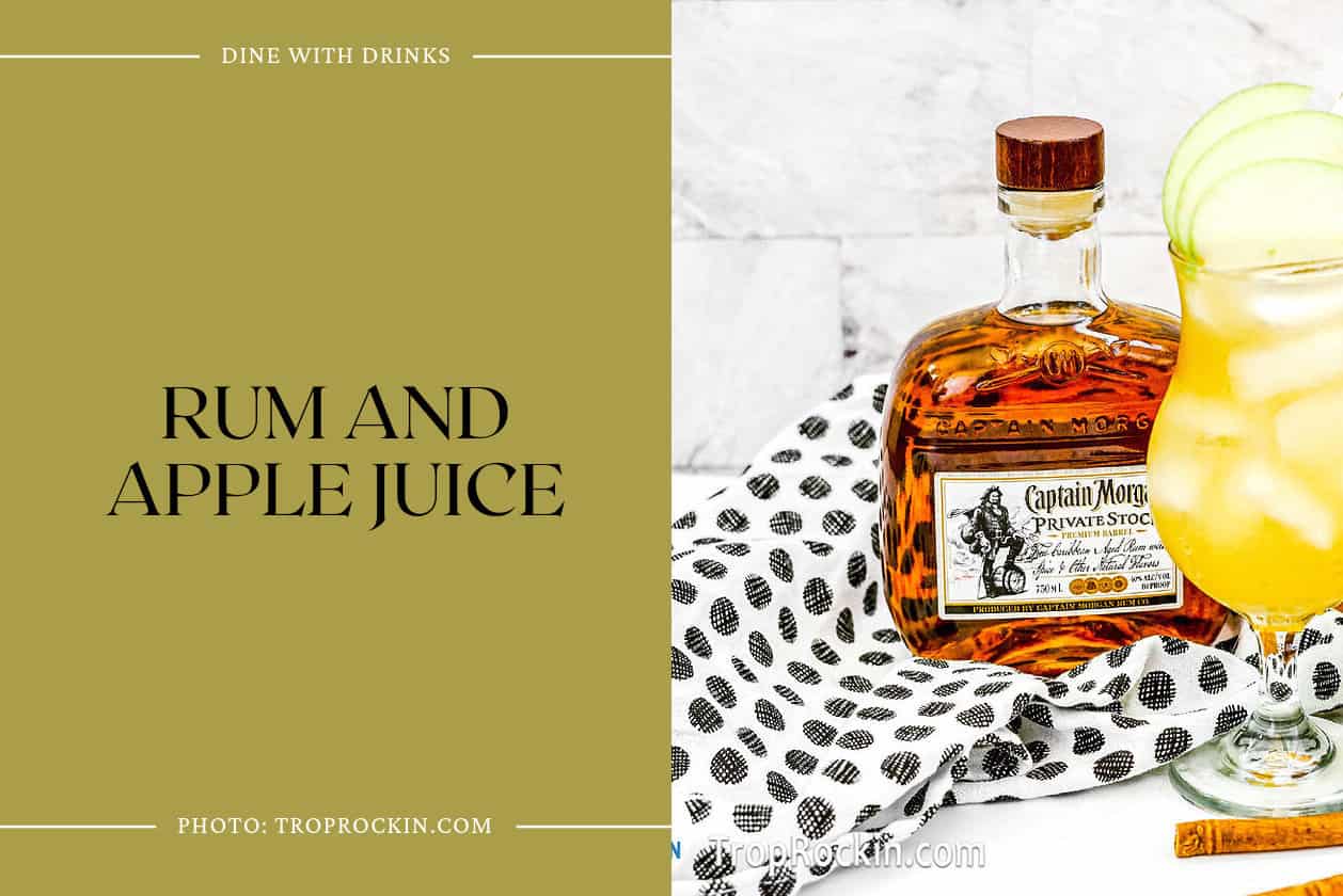 Rum And Apple Juice