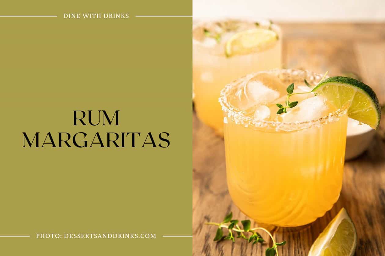 Rum Margaritas