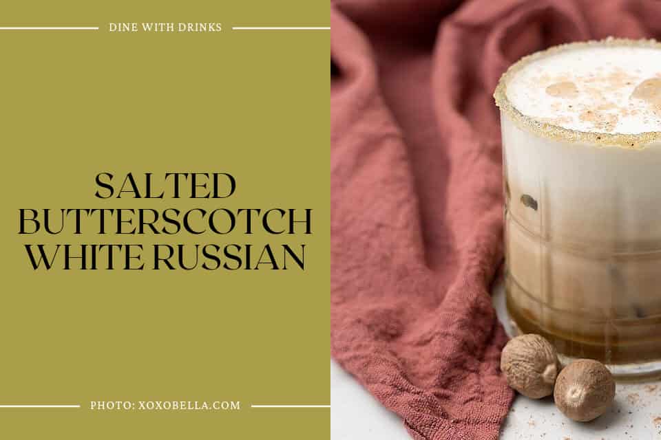 Salted Butterscotch White Russian