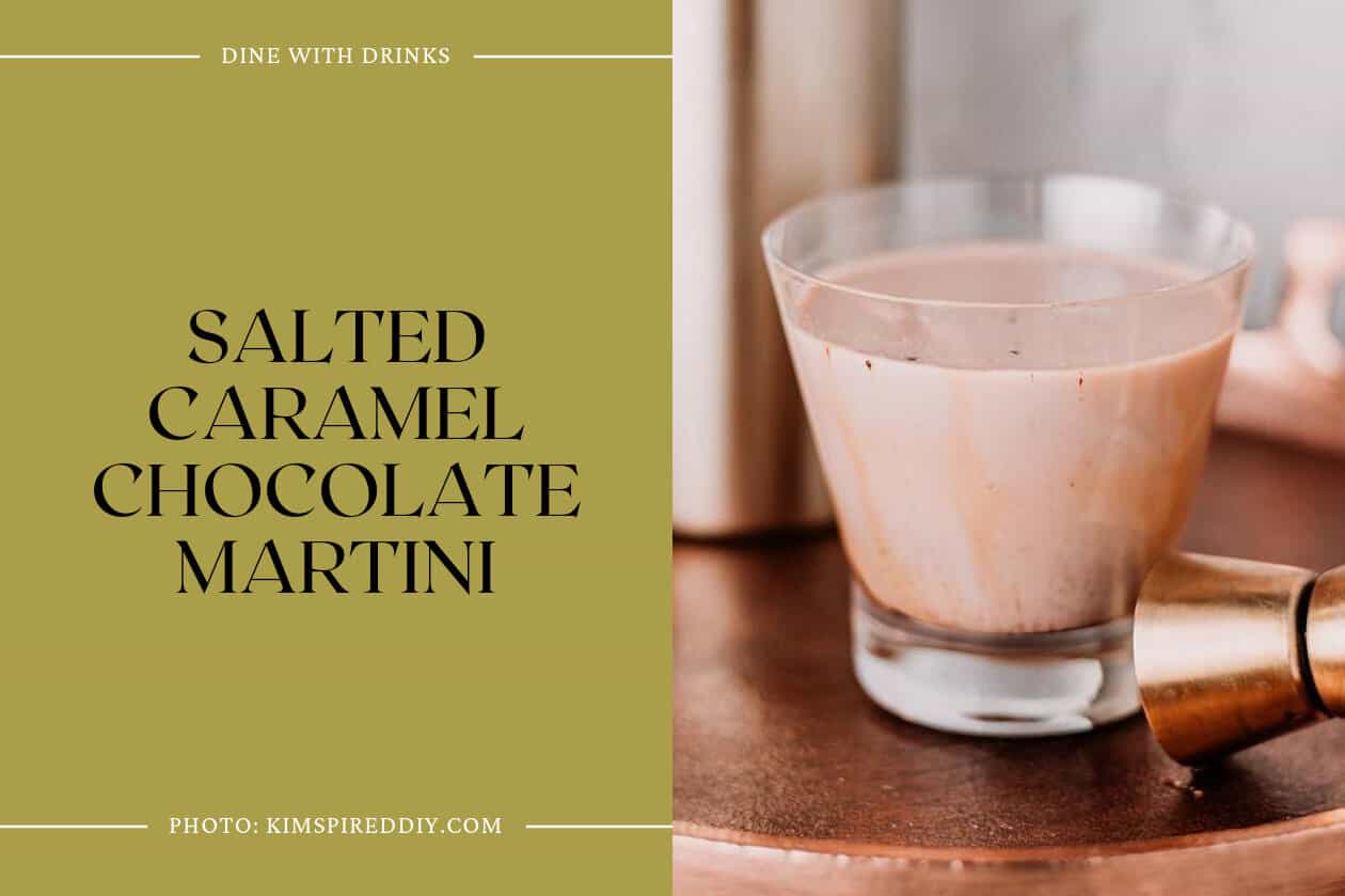 Salted Caramel Chocolate Martini