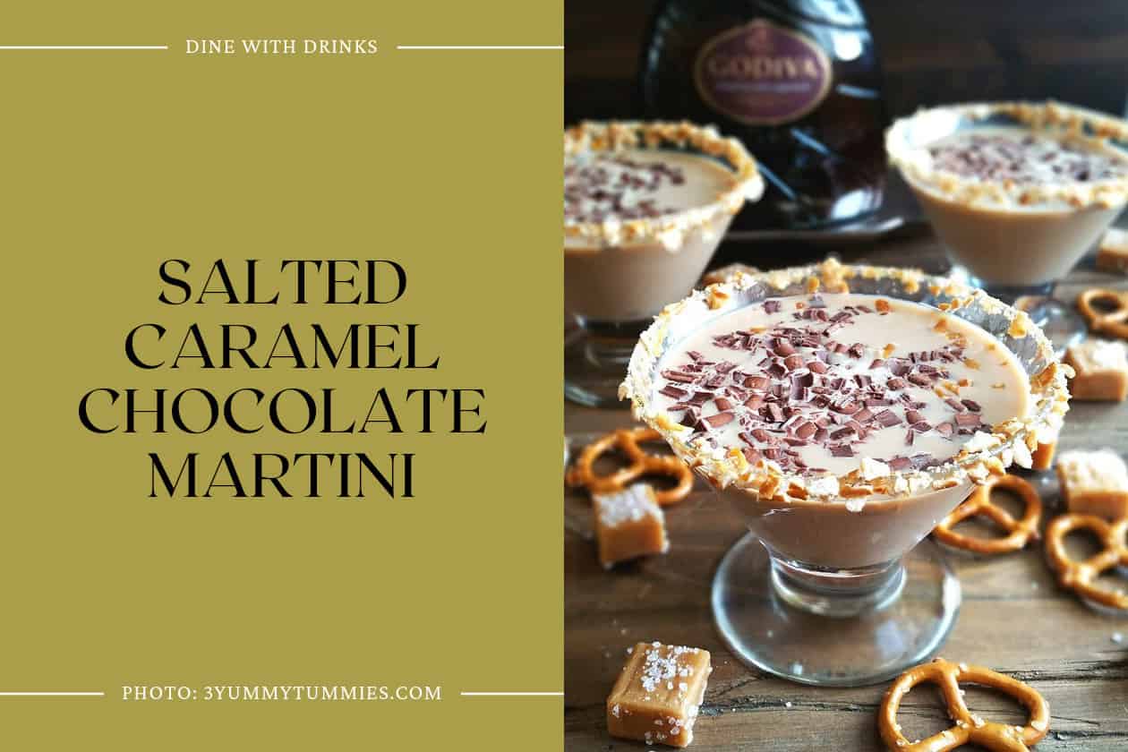 Salted Caramel Chocolate Martini