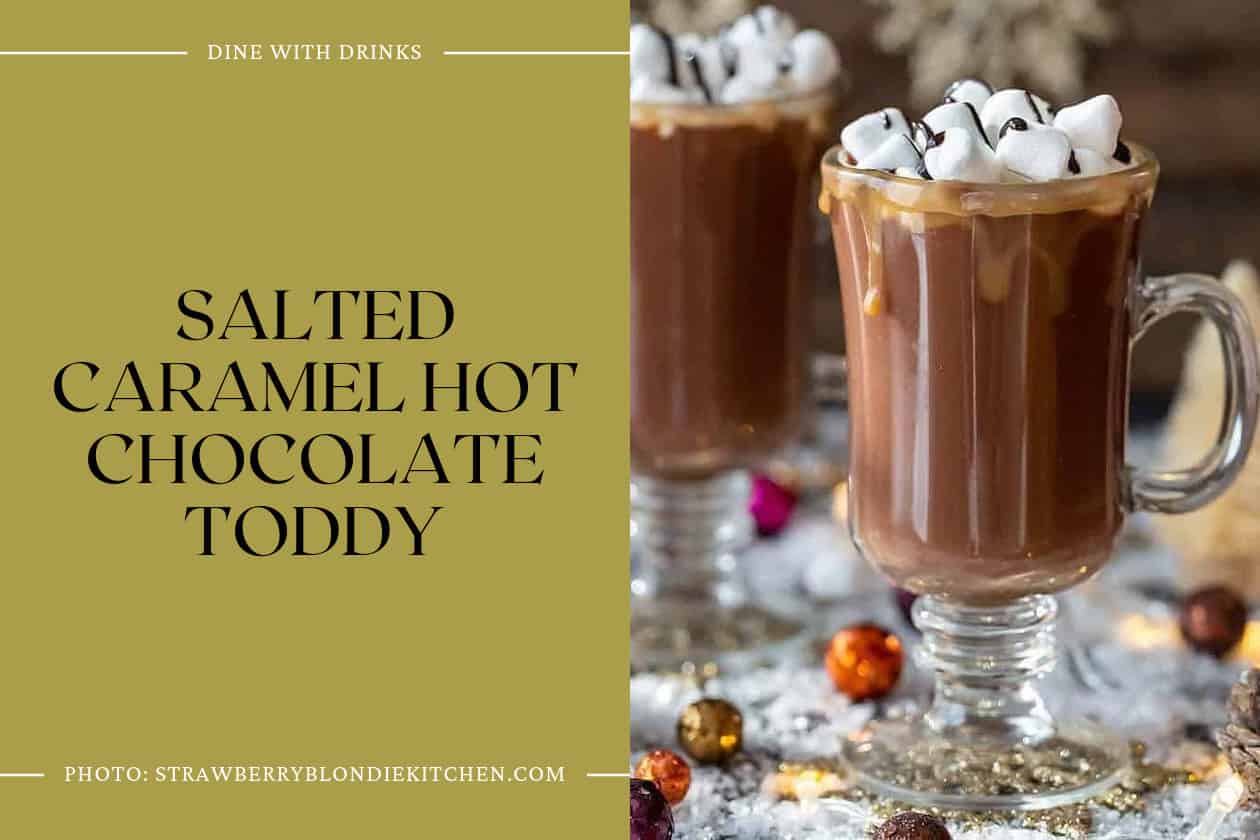 Salted Caramel Hot Chocolate Toddy