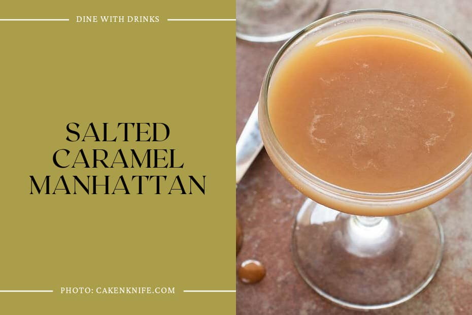 Salted Caramel Manhattan