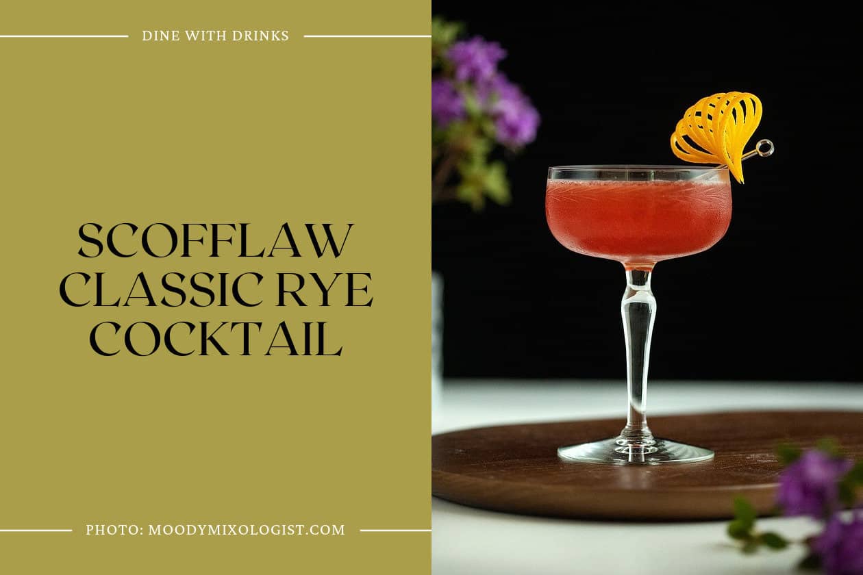 Scofflaw Classic Rye Cocktail