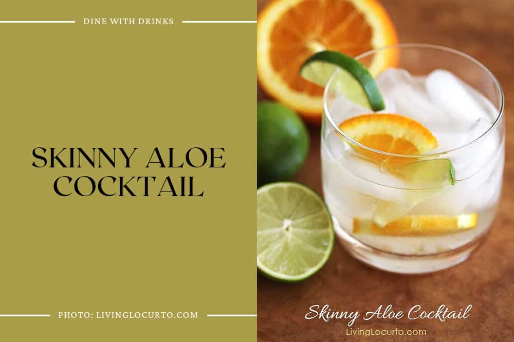 Skinny Aloe Cocktail