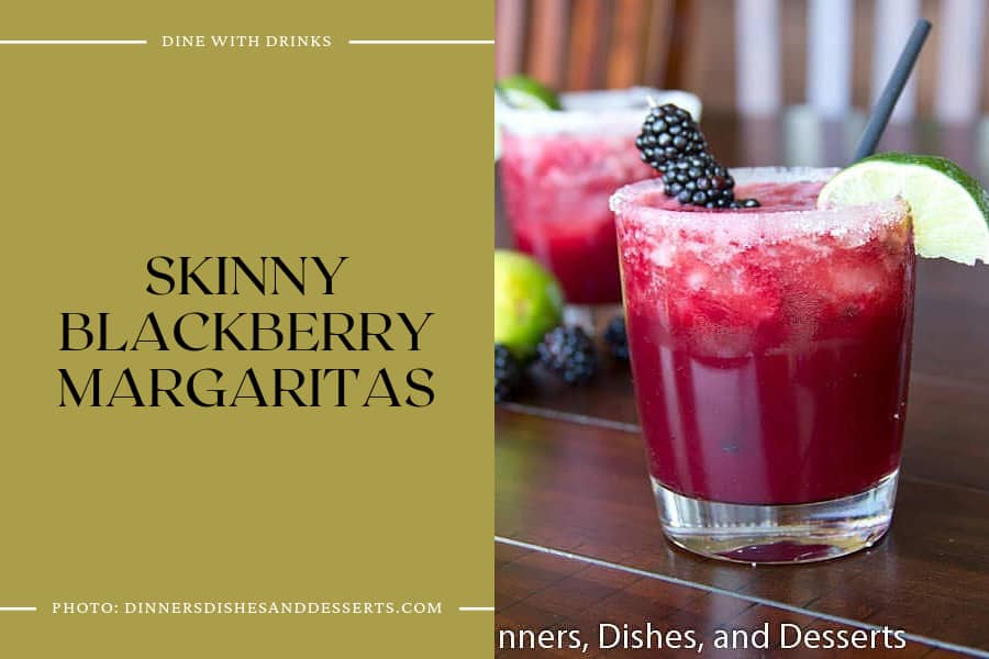 Skinny Blackberry Margaritas
