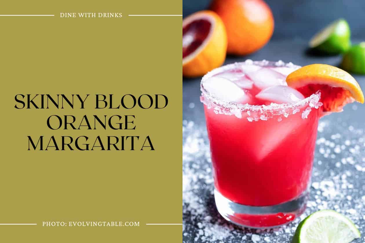 Skinny Blood Orange Margarita