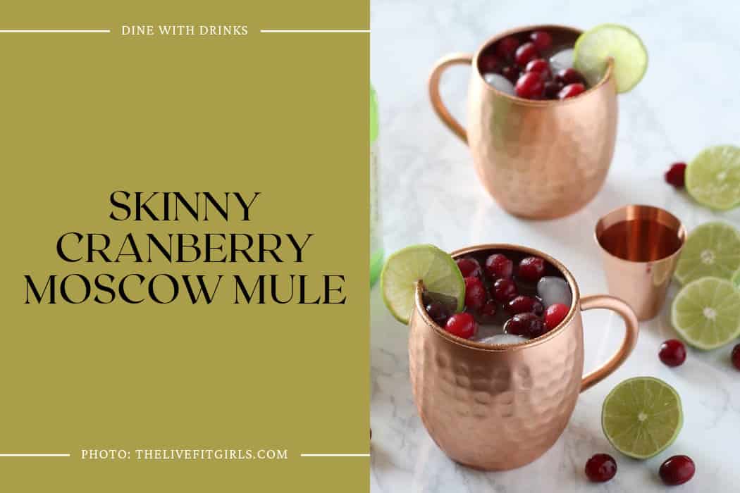 Skinny Cranberry Moscow Mule