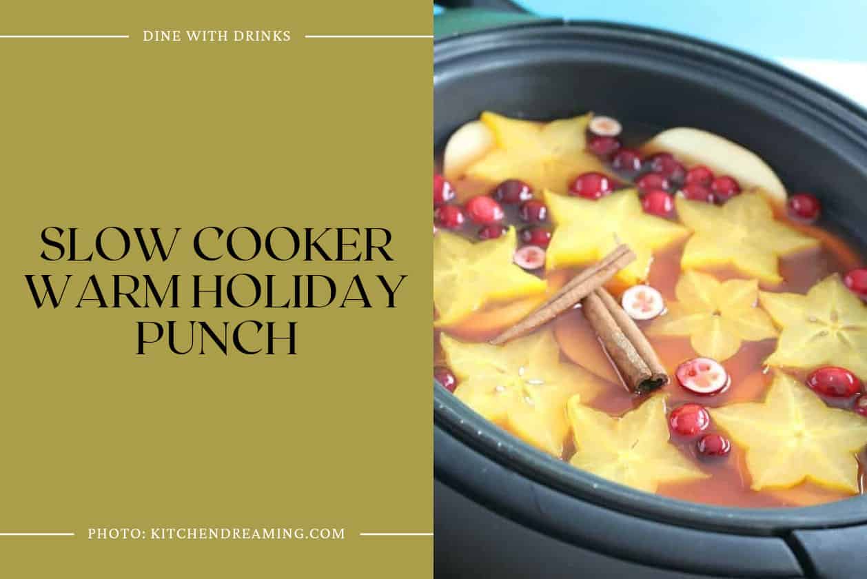 Slow Cooker Warm Holiday Punch