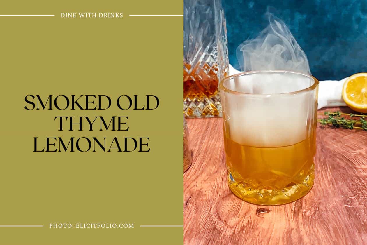 Smoked Old Thyme Lemonade