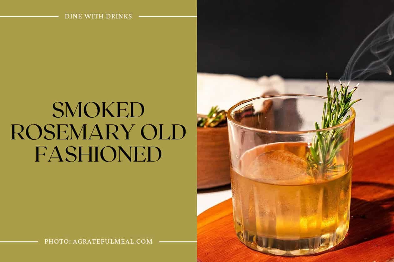 Smoked Rosemary Old Fashioned