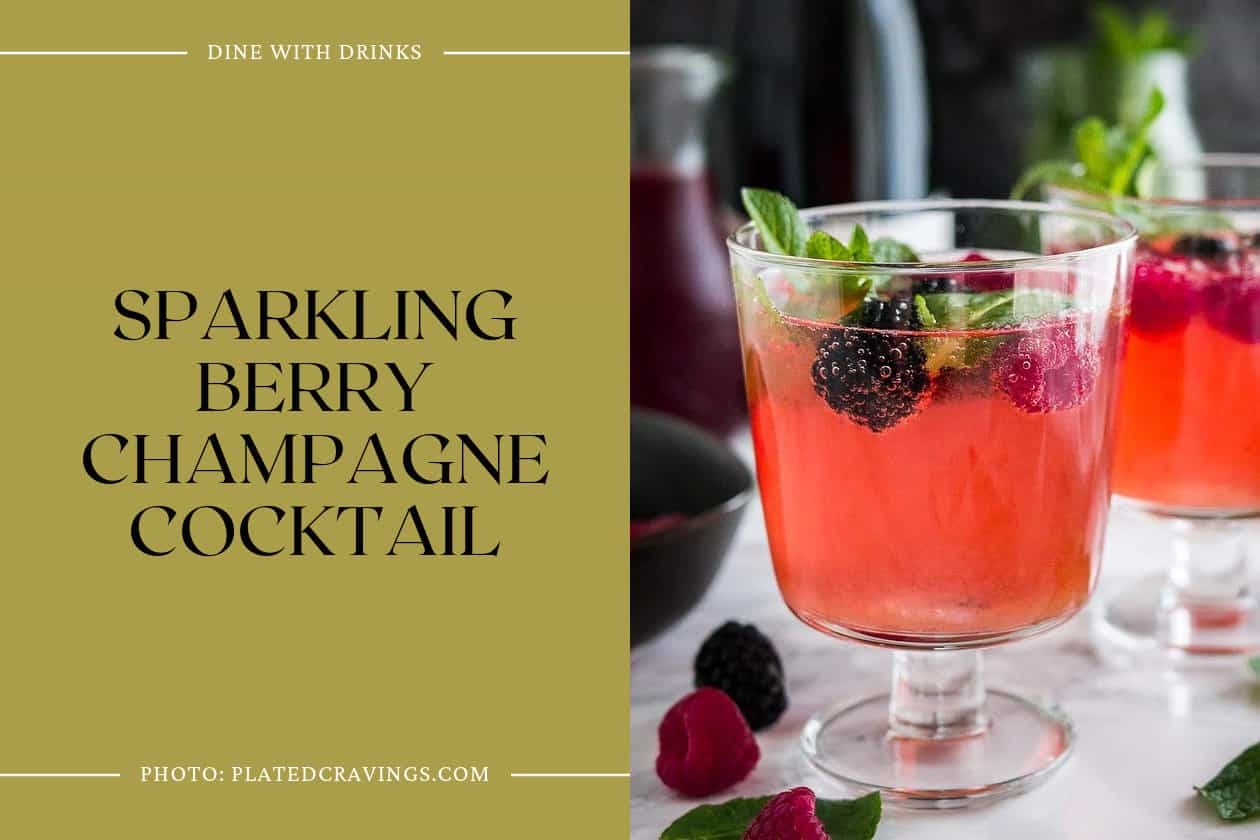 Sparkling Berry Champagne Cocktail