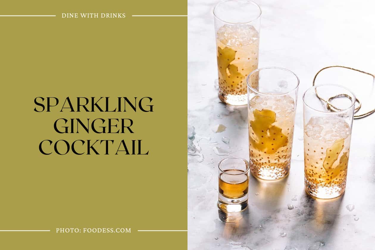 Sparkling Ginger Cocktail