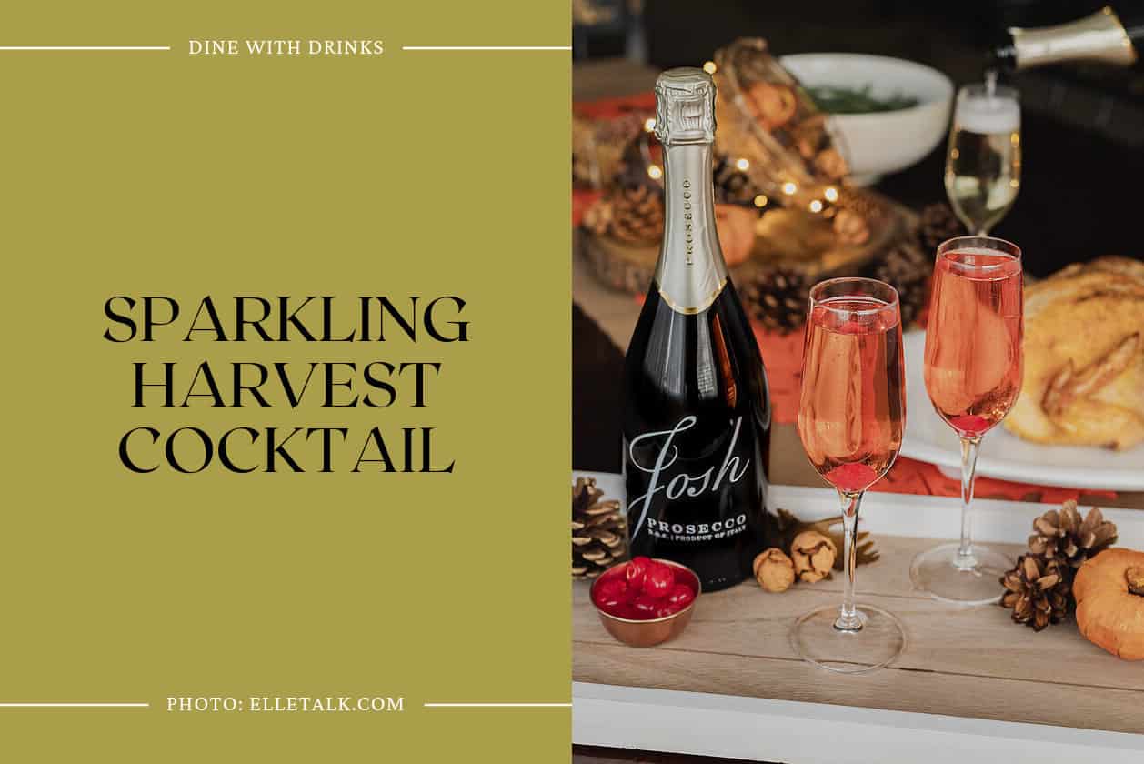 Sparkling Harvest Cocktail
