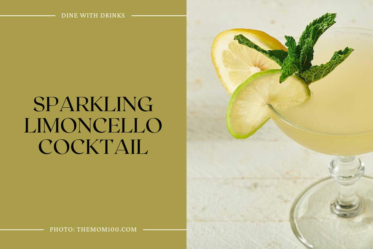 Sparkling Limoncello Cocktail