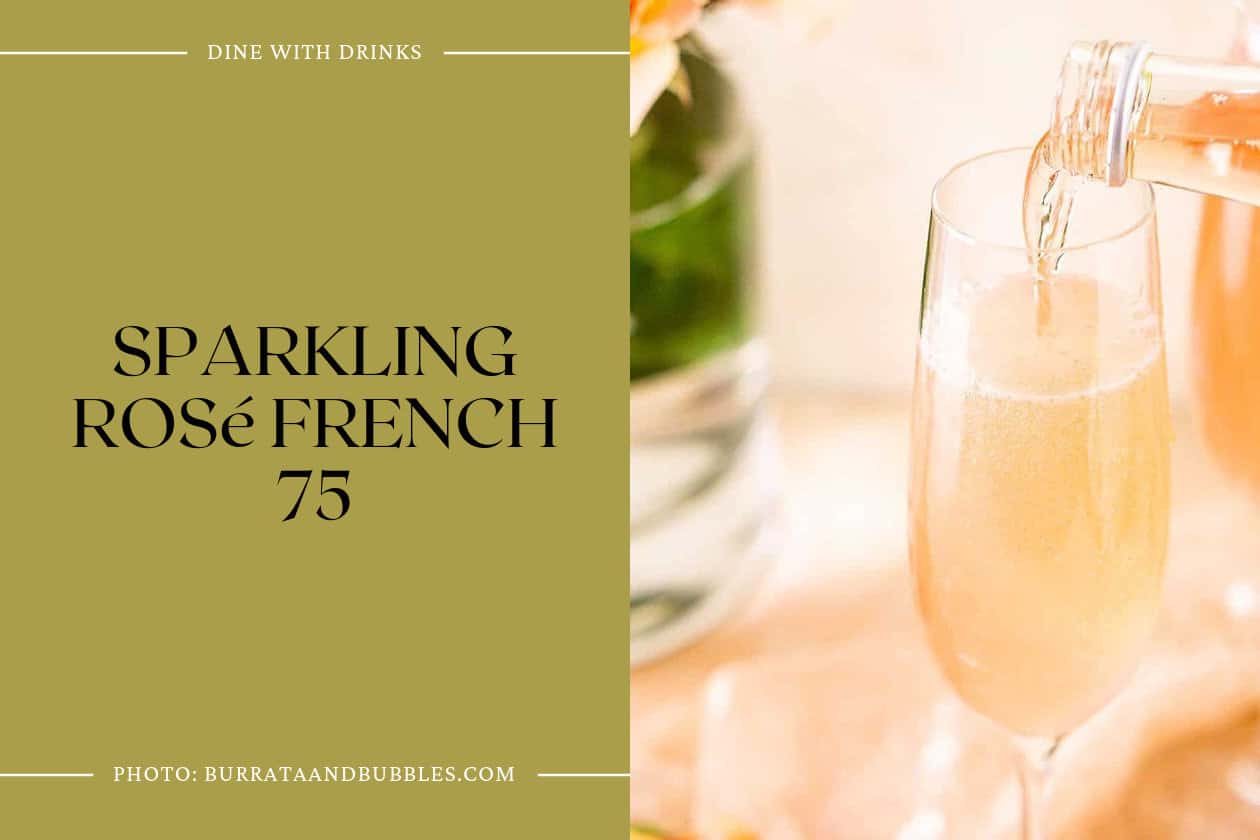 Sparkling Rosé French 75