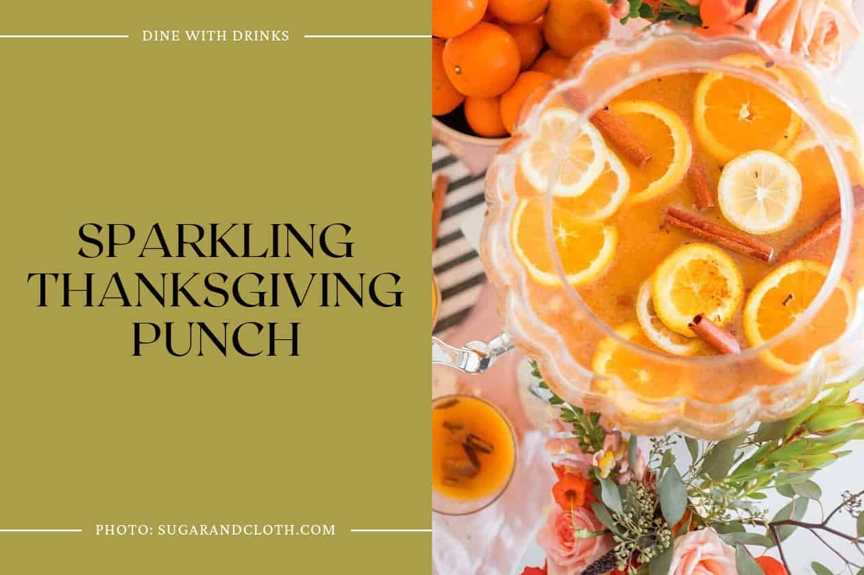 Sparkling Thanksgiving Punch