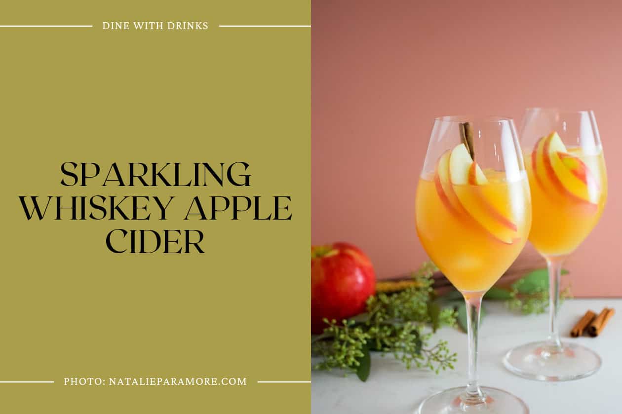 Sparkling Whiskey Apple Cider