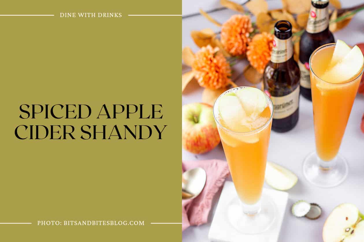 Spiced Apple Cider Shandy