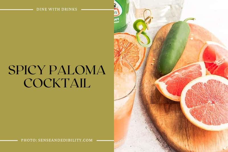 Spicy Paloma Cocktail