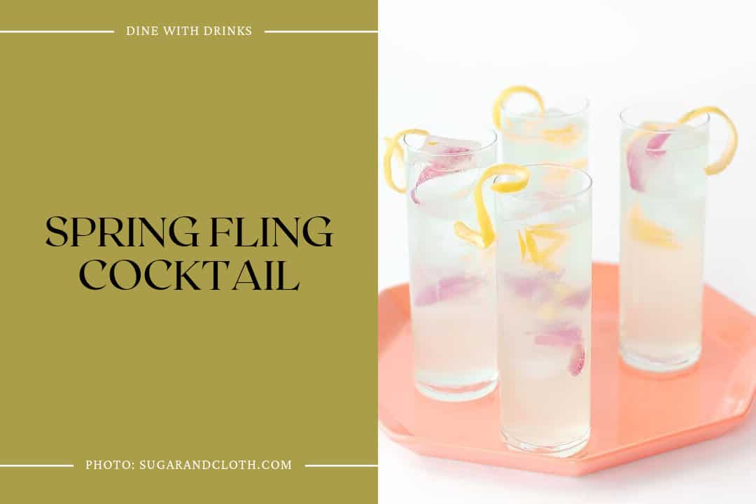 Spring Fling Cocktail