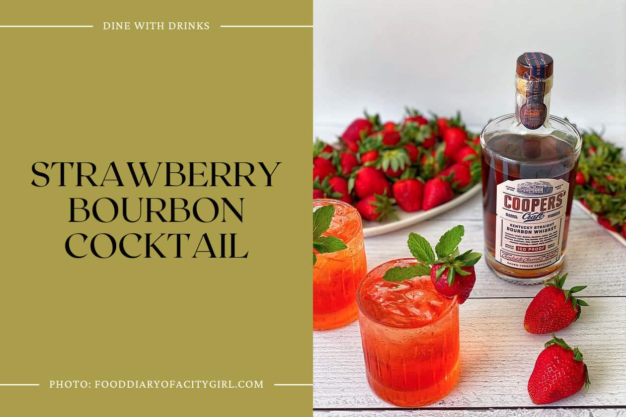Strawberry Bourbon Cocktail