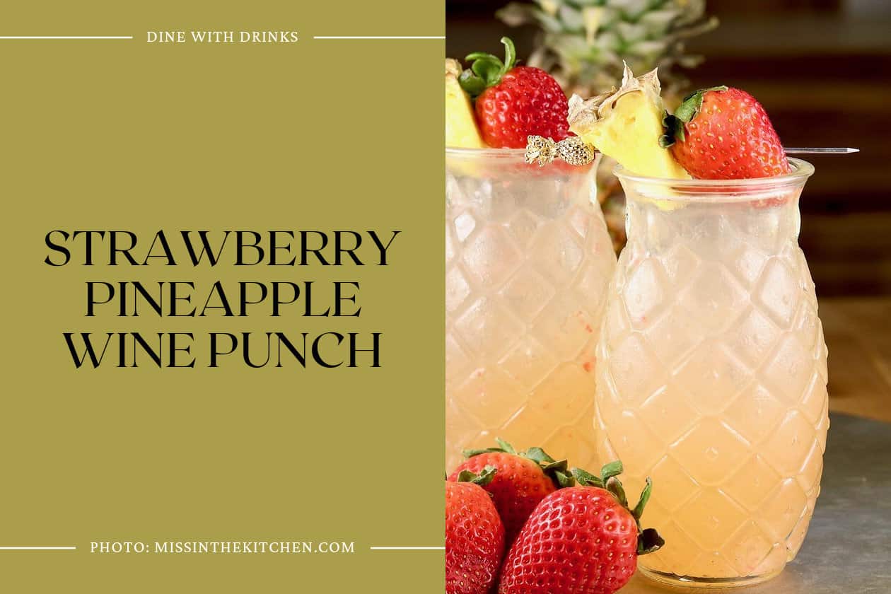 Strawberry Pineapple Wine Punch