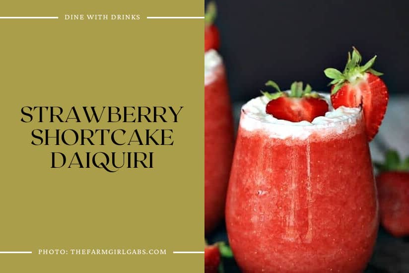 Strawberry Shortcake Daiquiri