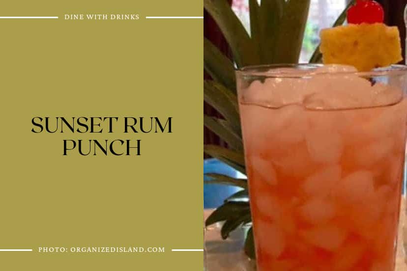 Sunset Rum Punch