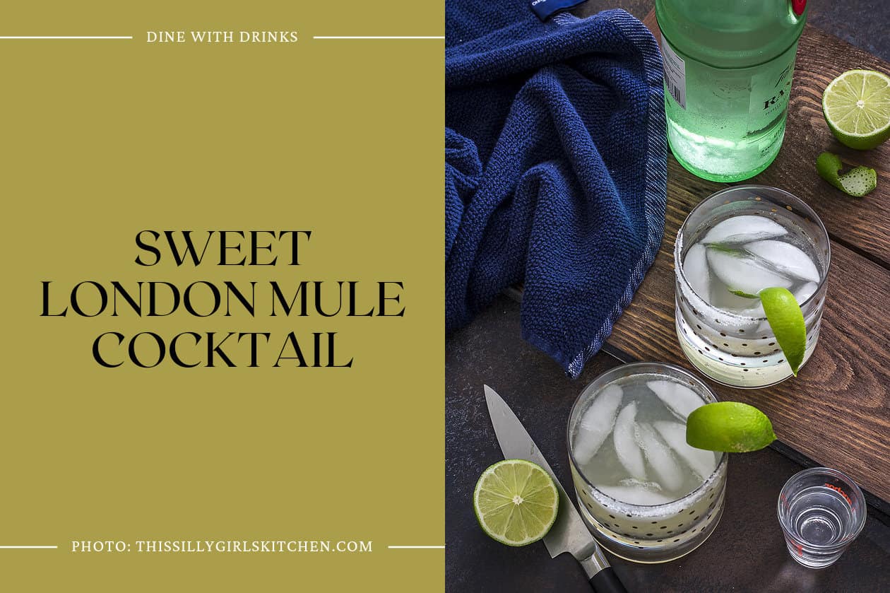 Sweet London Mule Cocktail