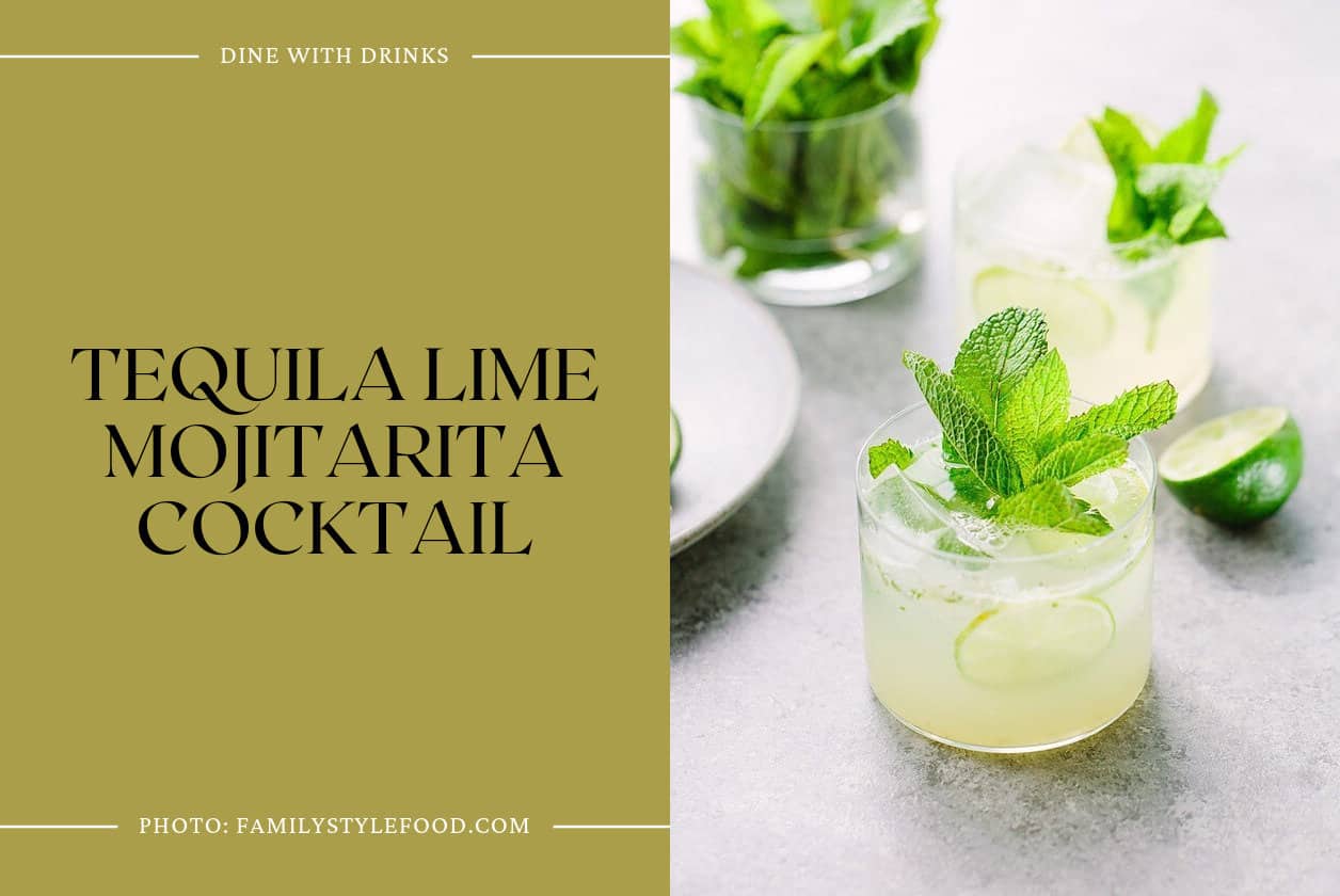 Tequila Lime Mojitarita Cocktail
