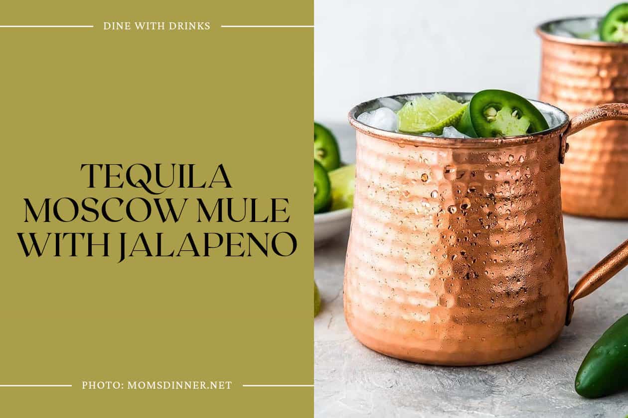 Tequila Moscow Mule With Jalapeno