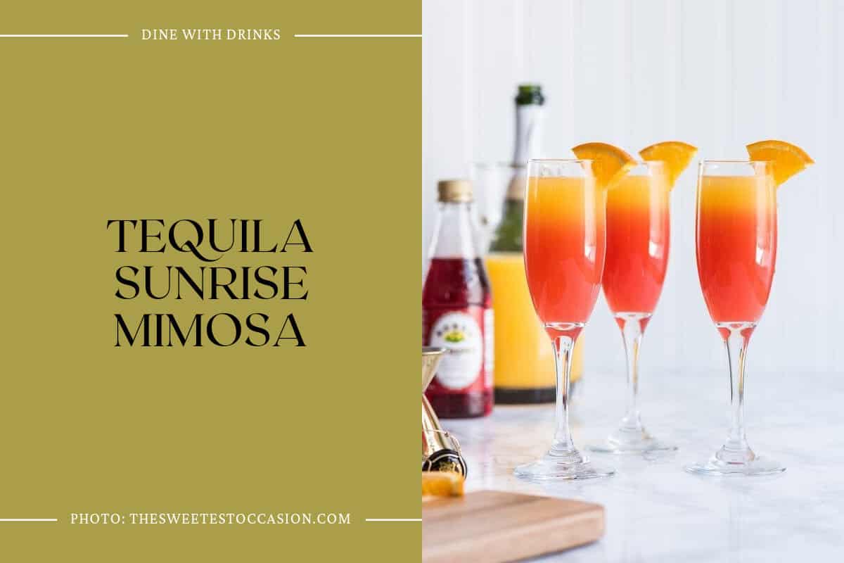 Tequila Sunrise Mimosa