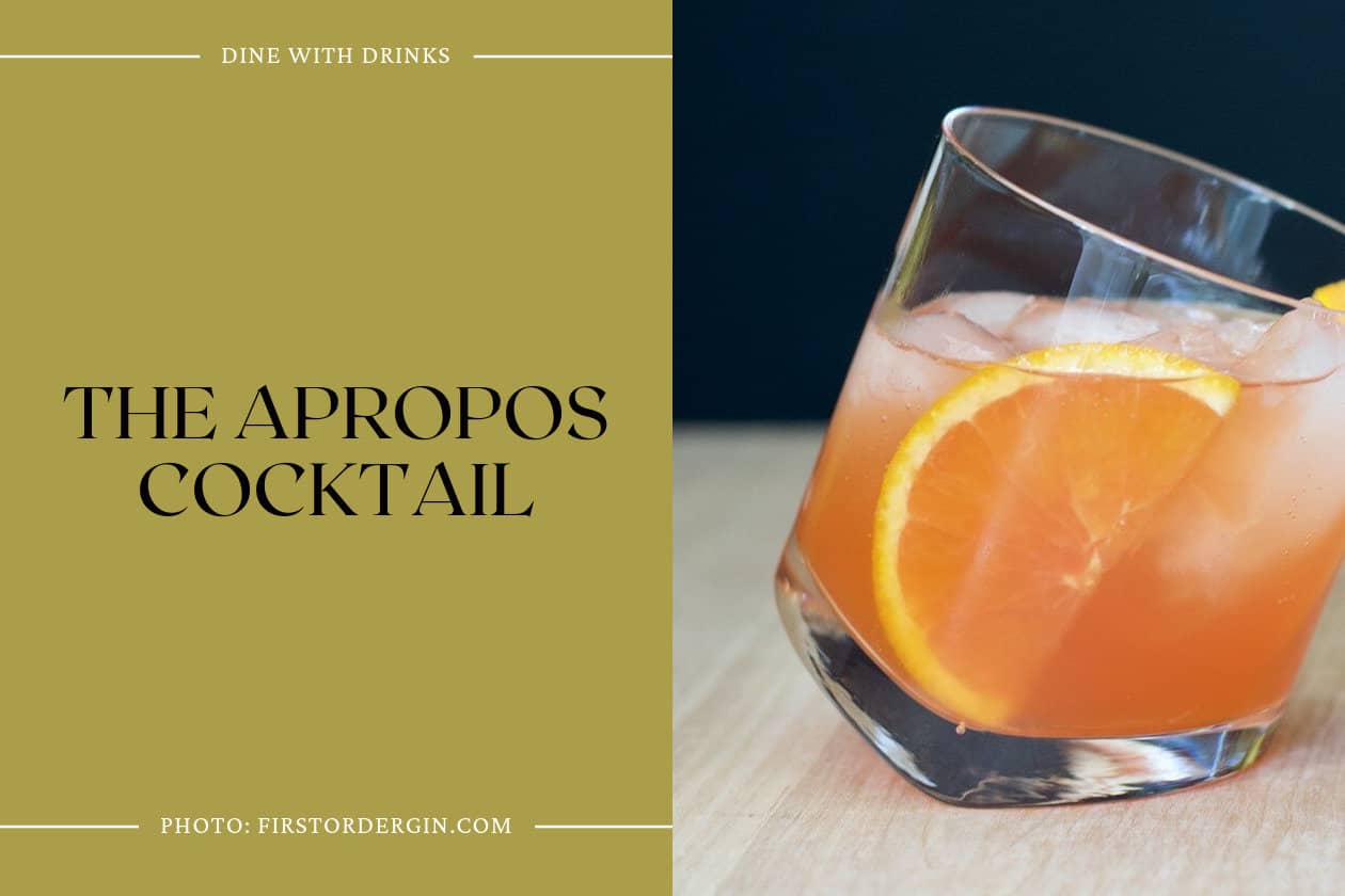 The Apropos Cocktail