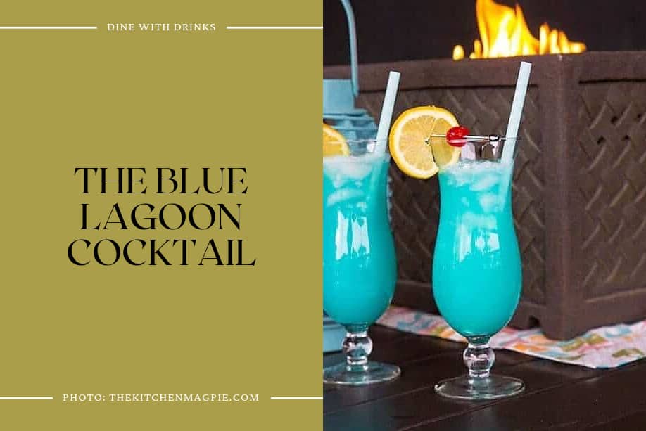 The Blue Lagoon Cocktail