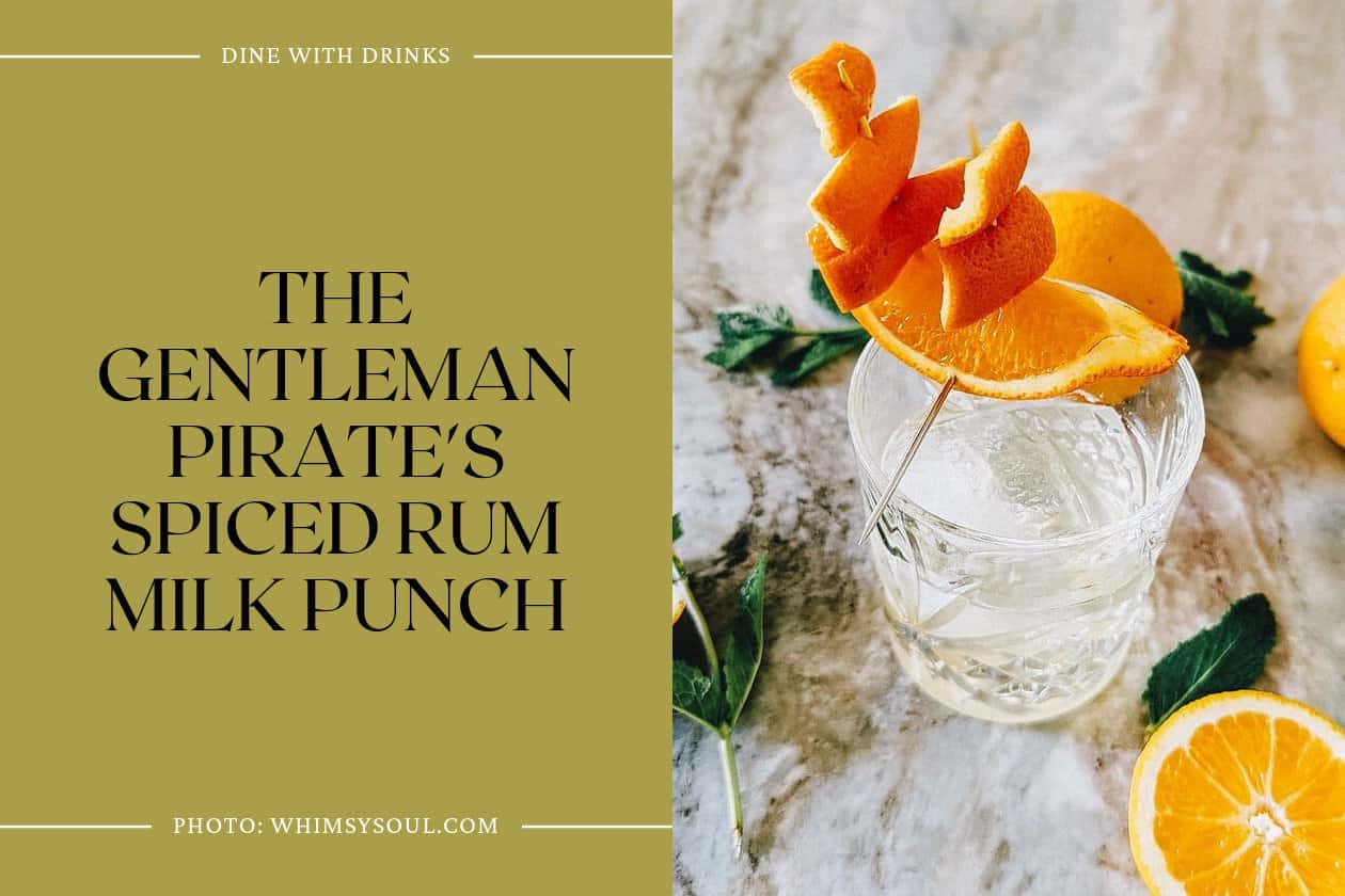 The Gentleman Pirate's Spiced Rum Milk Punch