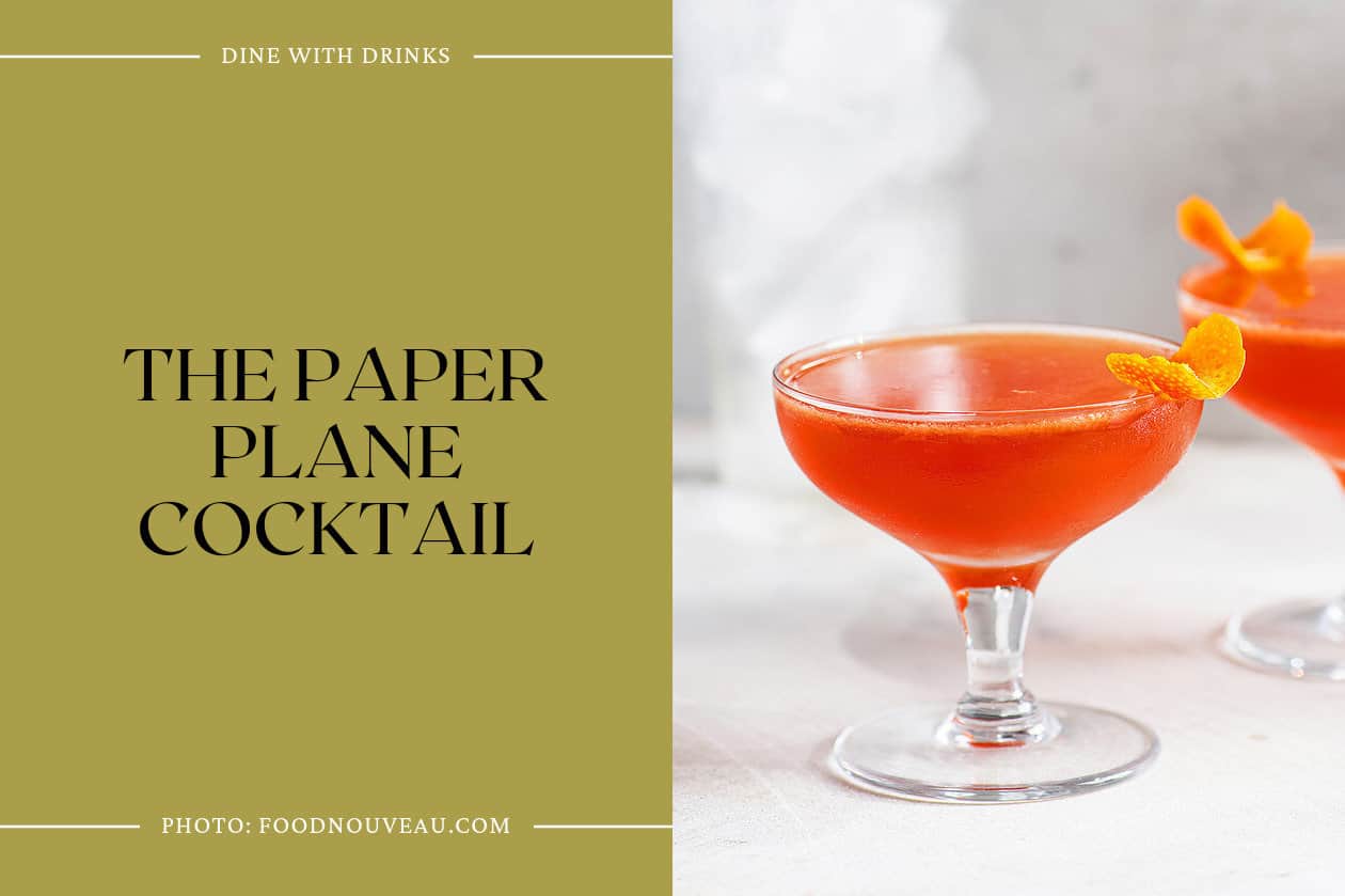 The Paper Plane Cocktail