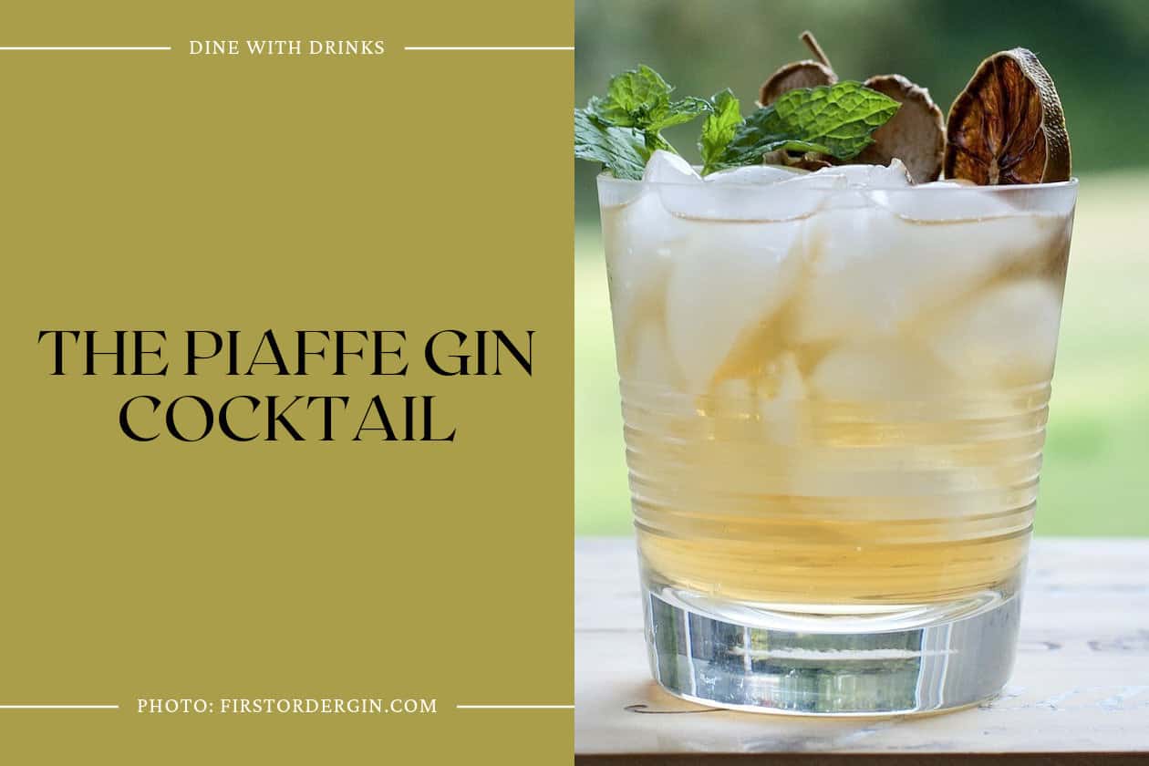 The Piaffe Gin Cocktail