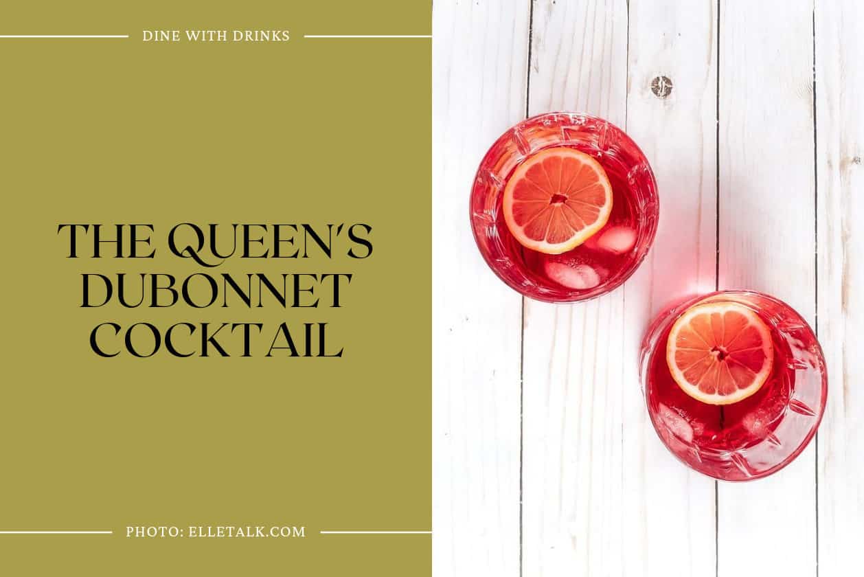 The Queen's Dubonnet Cocktail