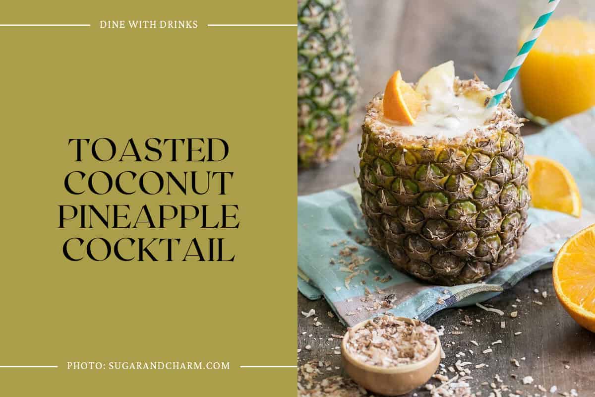Toasted Coconut Pineapple Cocktail