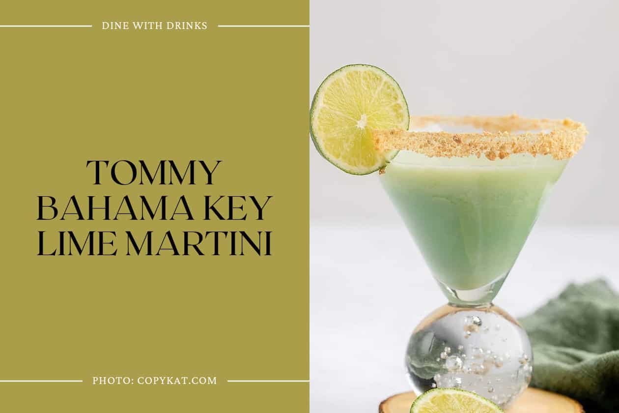 Tommy Bahama Key Lime Martini