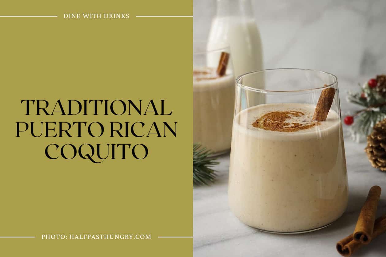 Traditional Puerto Rican Coquito