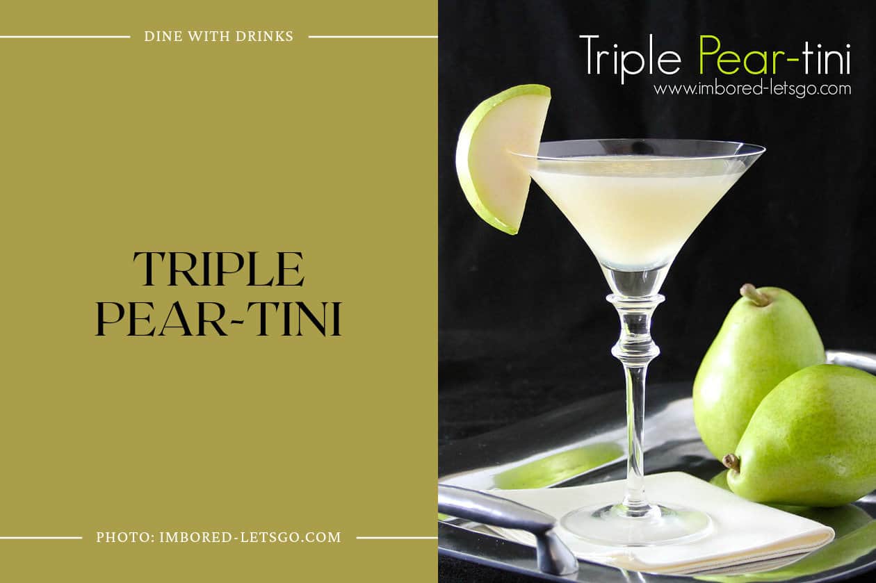 Triple Pear-Tini