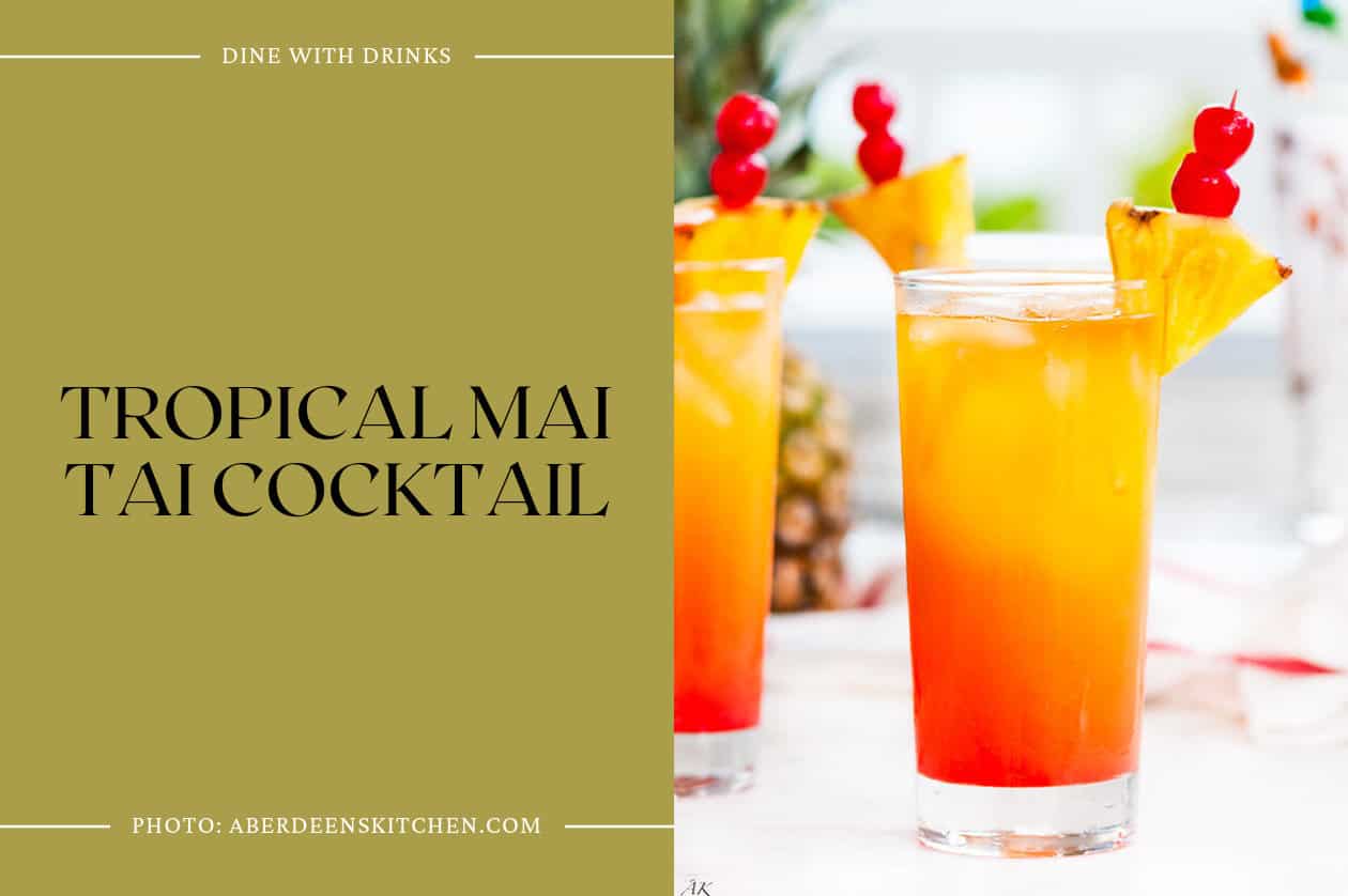 Tropical Mai Tai Cocktail